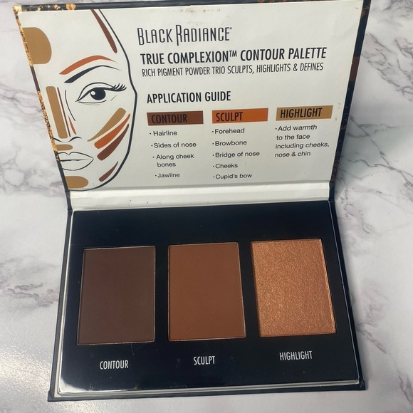 Black Radiance True Complexion Contour Palette Dark to Deep - Picture 4 of 7